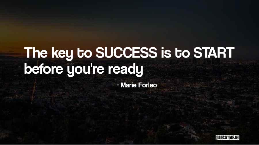 Success Is The Key Quotes By Marie Forleo