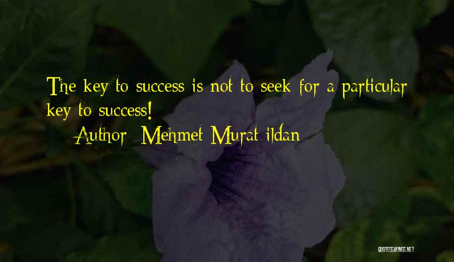 Success Is The Key Quotes By Mehmet Murat Ildan