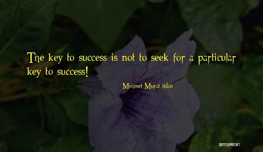 Success Is The Key Quotes By Mehmet Murat Ildan