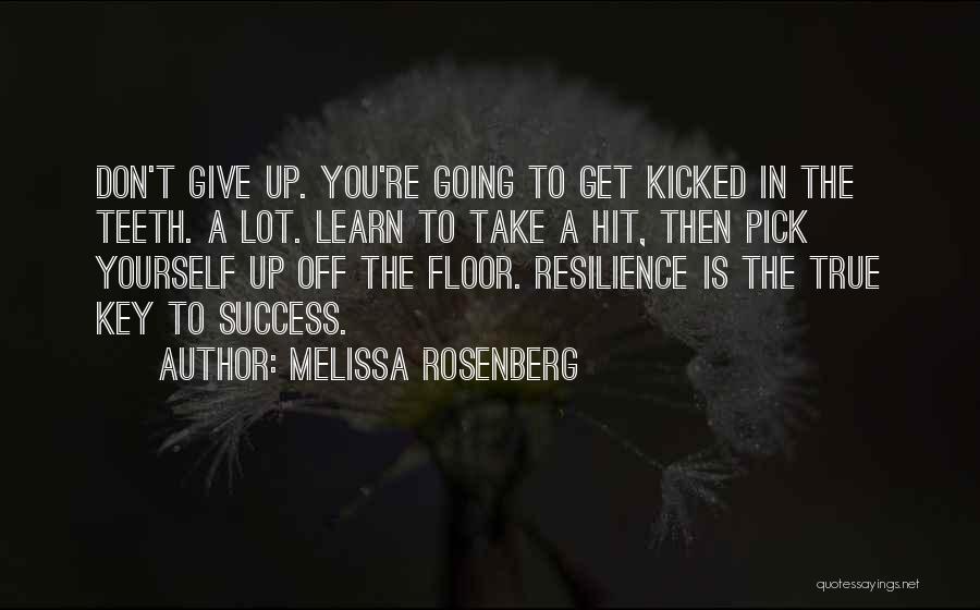 Success Is The Key Quotes By Melissa Rosenberg