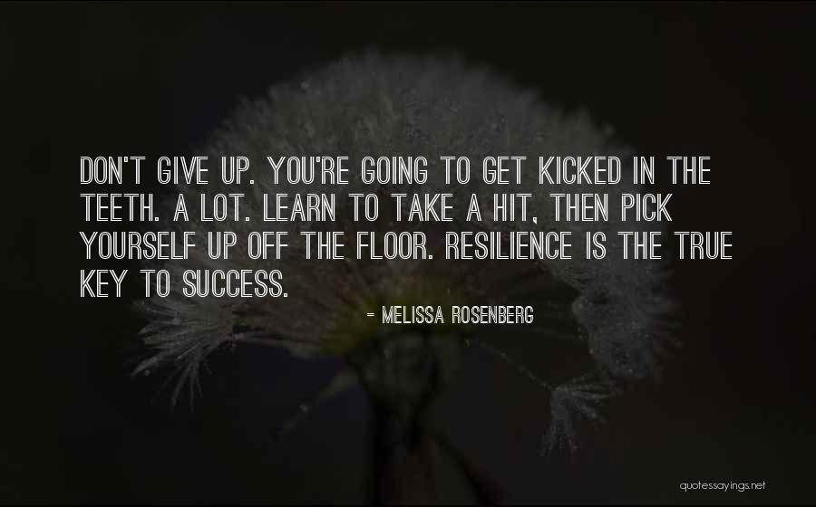 Success Is The Key Quotes By Melissa Rosenberg