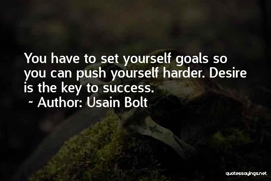 Success Is The Key Quotes By Usain Bolt