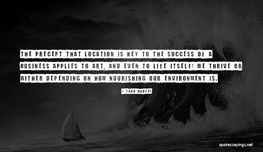Success Is The Key Quotes By Yann Martel Success Is The Key Quotes By Yann Martel