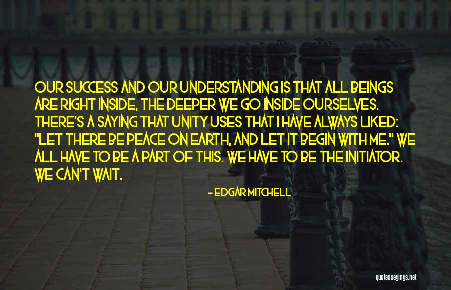 Success Is Waiting Quotes By Edgar Mitchell Success Is Waiting Quotes By Edgar Mitchell