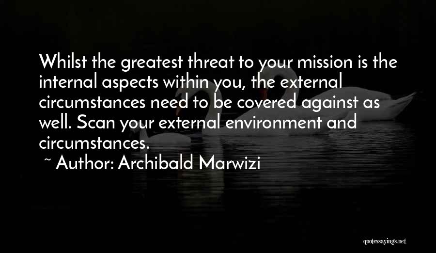 Success Is Within You Quotes By Archibald Marwizi