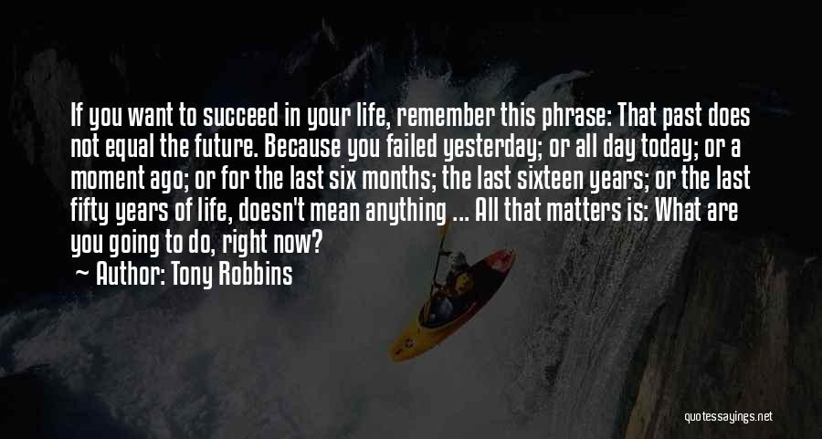 Success Life Quotes By Tony Robbins