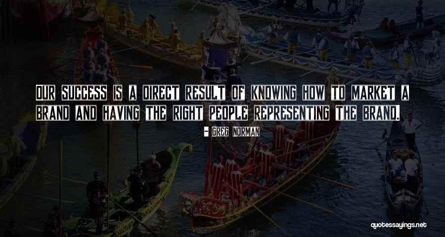 Success Marketing Quotes By Greg Norman Success Marketing Quotes By Greg Norman