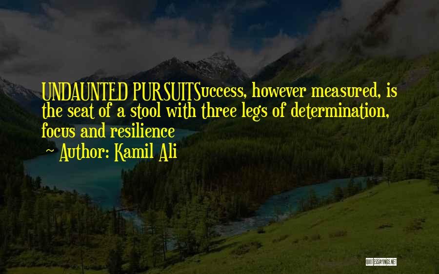 Success Measured Quotes By Kamil Ali