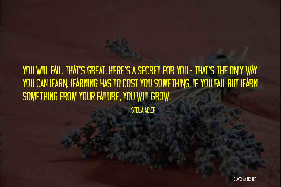 Success Motivation Quotes By Stella Adler Success Motivation Quotes By Stella Adler