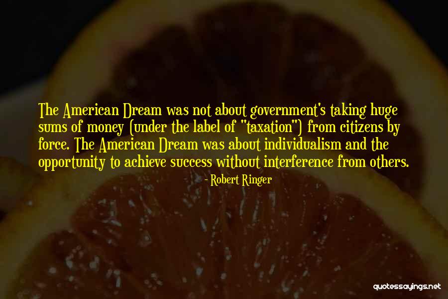 Success Not Money Quotes By Robert Ringer Success Not Money Quotes By Robert Ringer