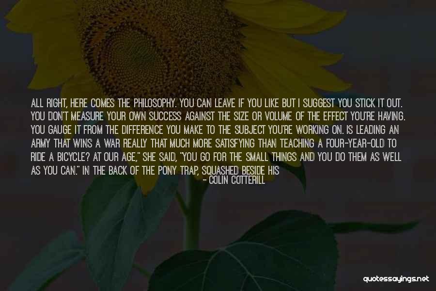 Success On Your Own Quotes By Colin Cotterill Success On Your Own Quotes By Colin Cotterill