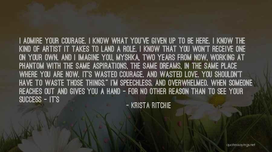 Success On Your Own Quotes By Krista Ritchie Success On Your Own Quotes By Krista Ritchie