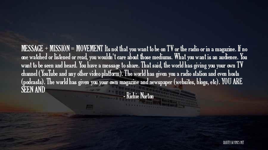 Success On Your Own Quotes By Richie Norton Success On Your Own Quotes By Richie Norton