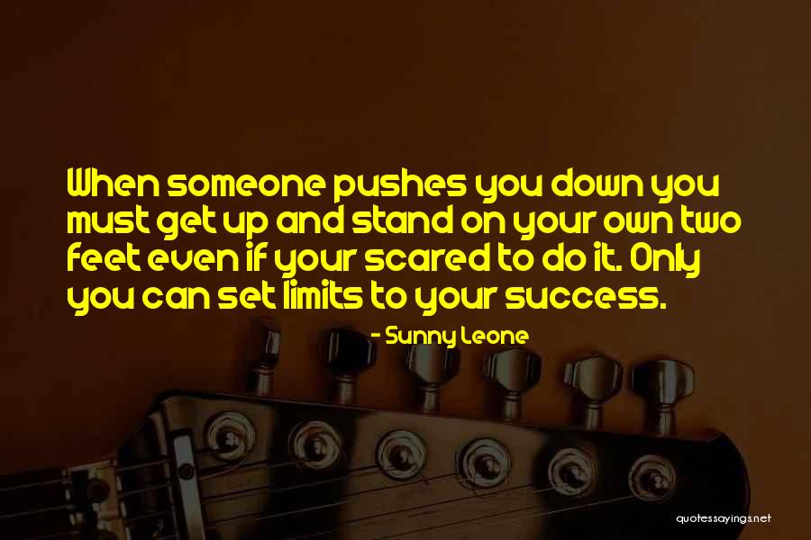 Success On Your Own Quotes By Sunny Leone