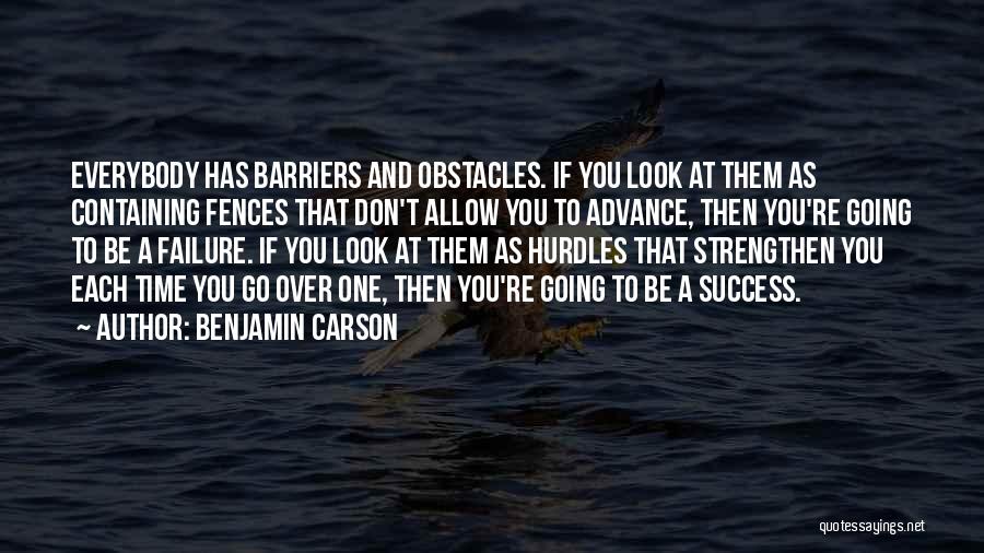 Success Over Time Quotes By Benjamin Carson