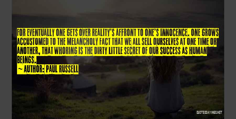 Success Over Time Quotes By Paul Russell