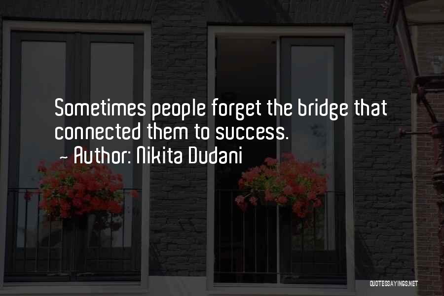 Success People Quotes By Nikita Dudani