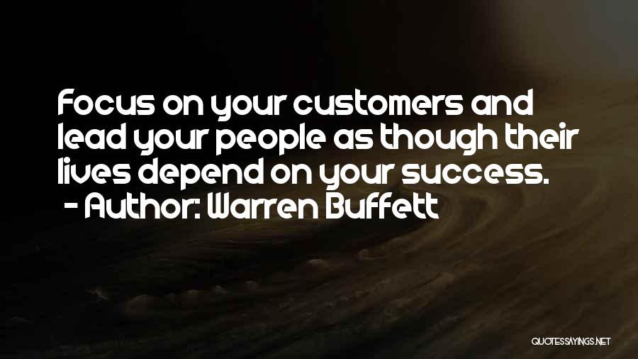 Success People Quotes By Warren Buffett