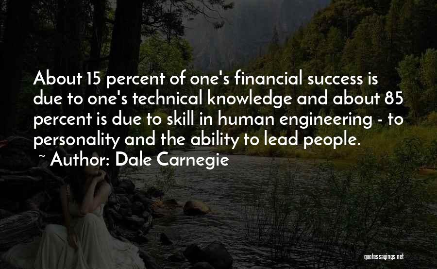 Success Percent Quotes By Dale Carnegie