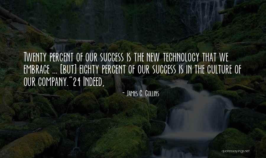 Success Percent Quotes By James C. Collins