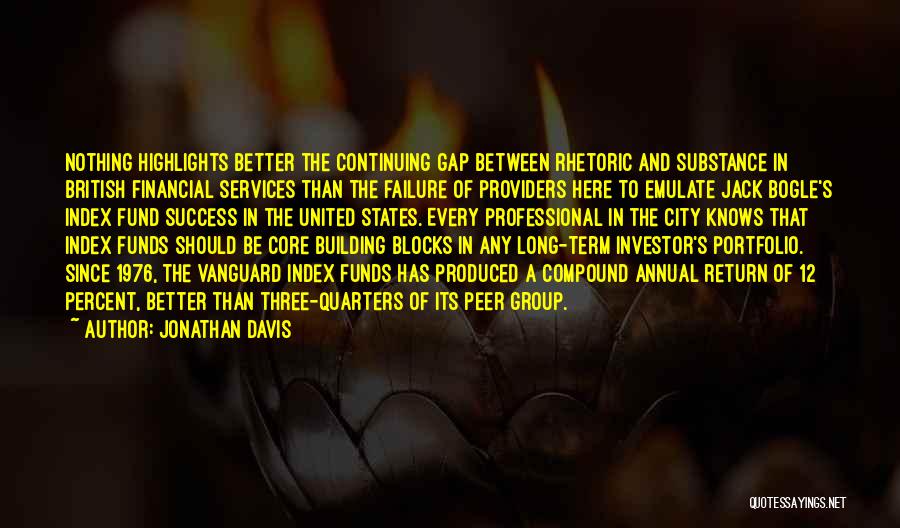 Success Percent Quotes By Jonathan Davis