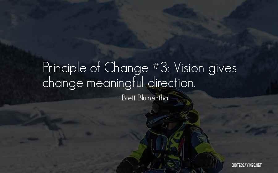 Success Principle Quotes By Brett Blumenthal Success Principle Quotes By Brett Blumenthal