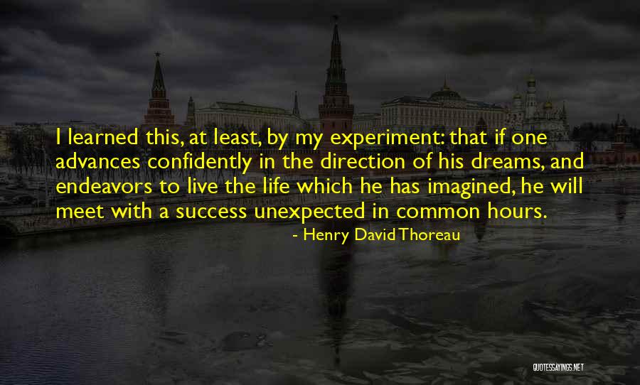 Success Thoreau Quotes By Henry David Thoreau Success Thoreau Quotes By Henry David Thoreau