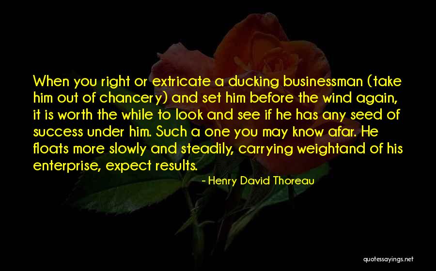 Success Thoreau Quotes By Henry David Thoreau