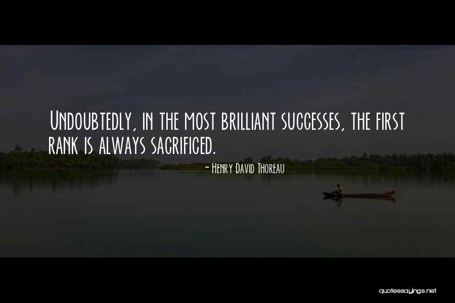 Success Thoreau Quotes By Henry David Thoreau