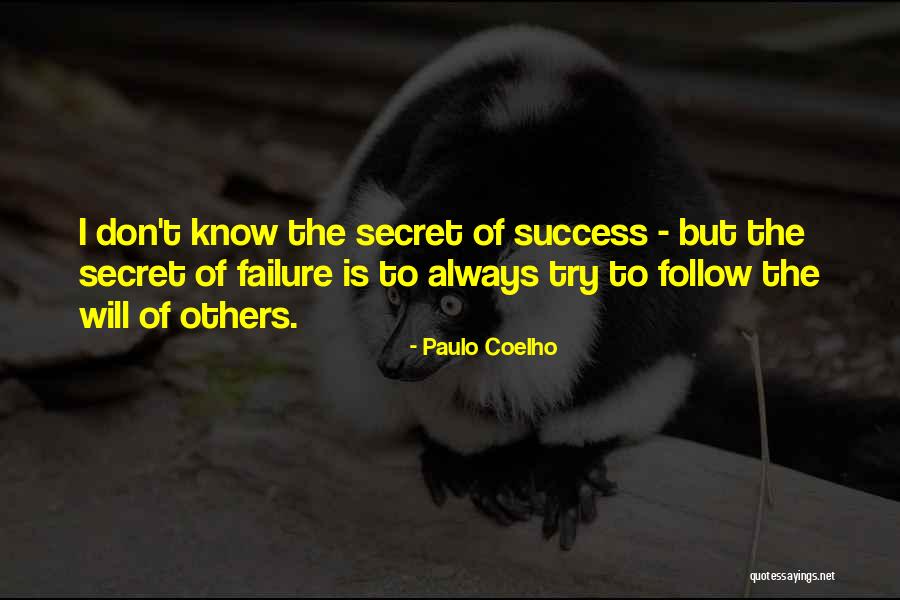 Success Vs Failure Quotes By Paulo Coelho