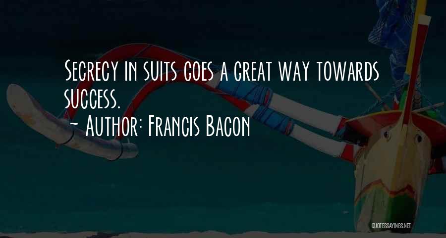 Success Way Quotes By Francis Bacon