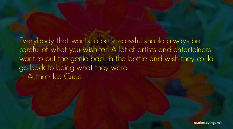 Successful Artists Quotes By Ice Cube