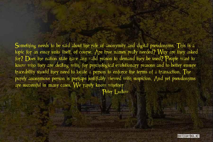 Successful Artists Quotes By Peter Ludlow