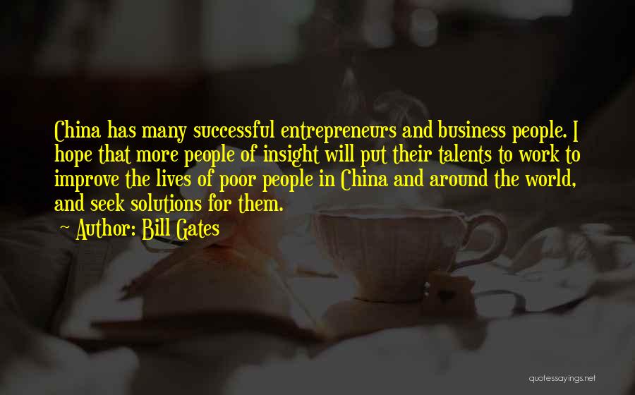 Successful Business Entrepreneurs Quotes By Bill Gates