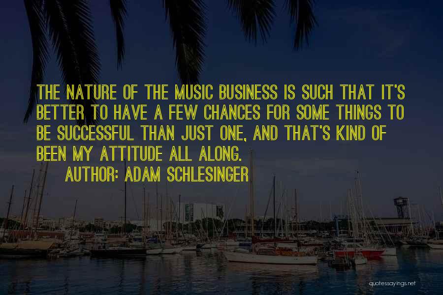 Successful Business Quotes By Adam Schlesinger