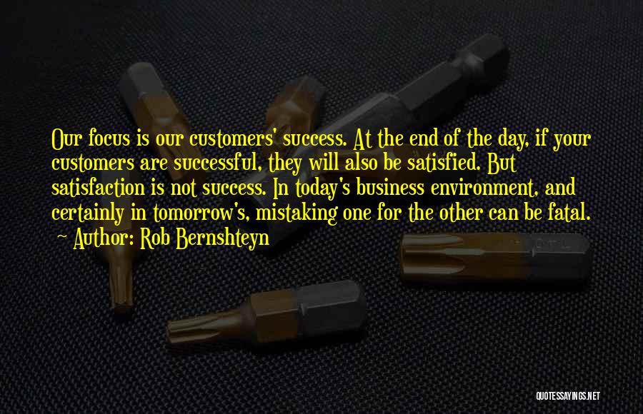 Successful Business Quotes By Rob Bernshteyn