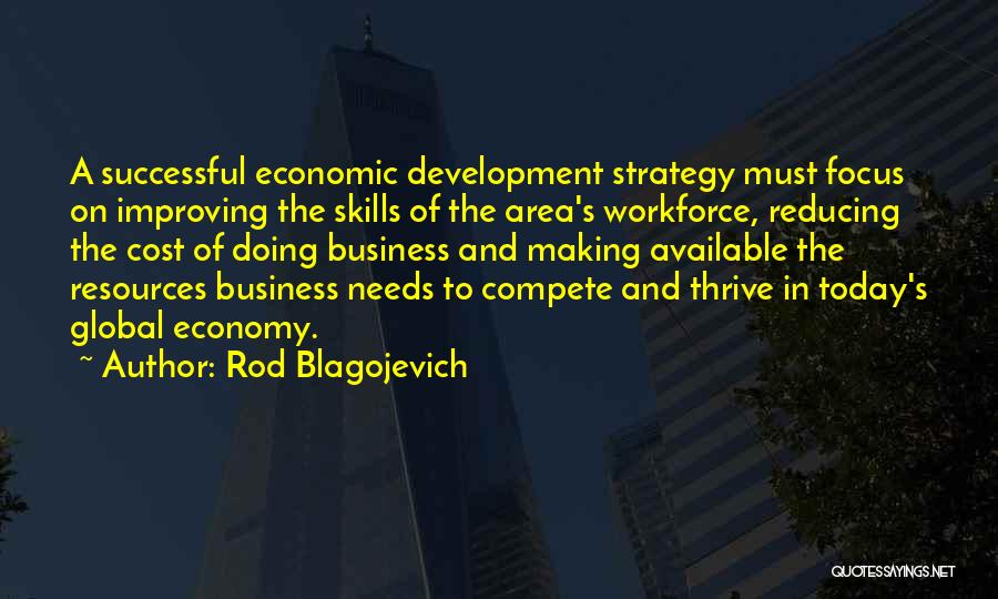 Successful Business Quotes By Rod Blagojevich