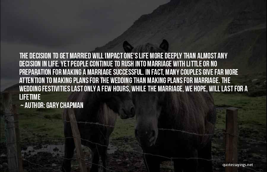 Successful Couples Quotes By Gary Chapman