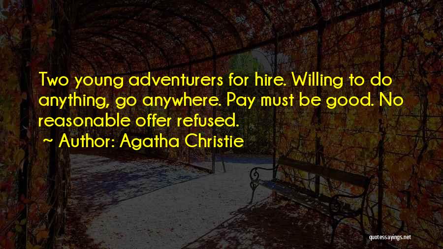 Successful End Of Job Quotes By Agatha Christie