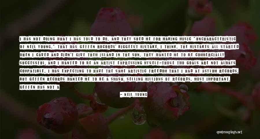 Successful Goals Quotes By Neil Young Successful Goals Quotes By Neil Young