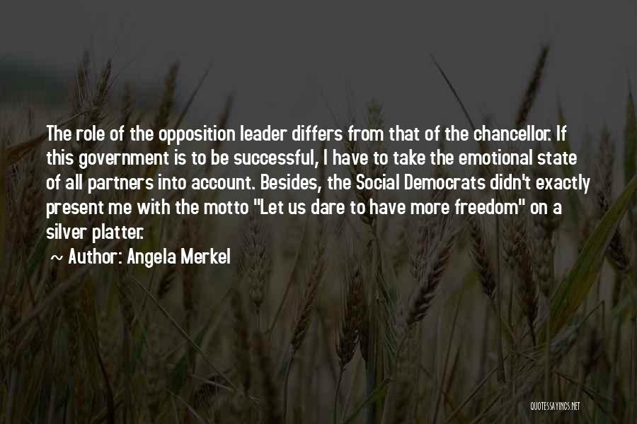 Successful Government Quotes By Angela Merkel