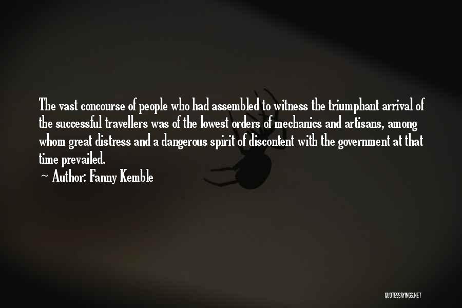 Successful Government Quotes By Fanny Kemble