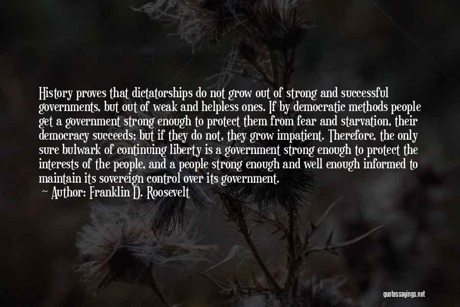 Successful Government Quotes By Franklin D. Roosevelt