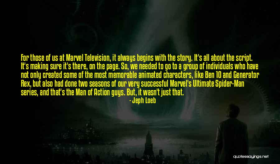 Successful Individuals Quotes By Jeph Loeb Successful Individuals Quotes By Jeph Loeb