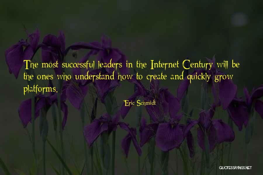 Successful Leaders Quotes By Eric Schmidt