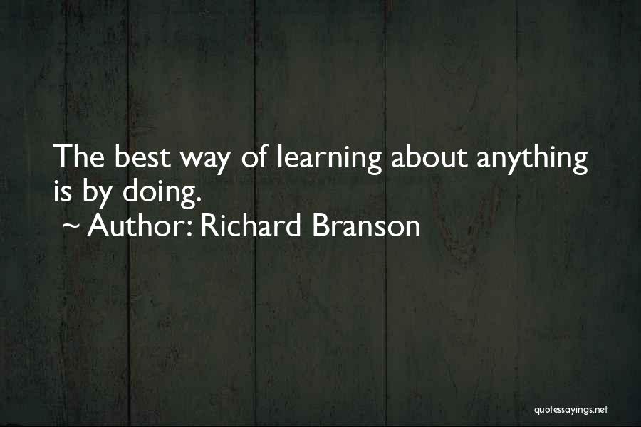 Successful Learning Quotes By Richard Branson