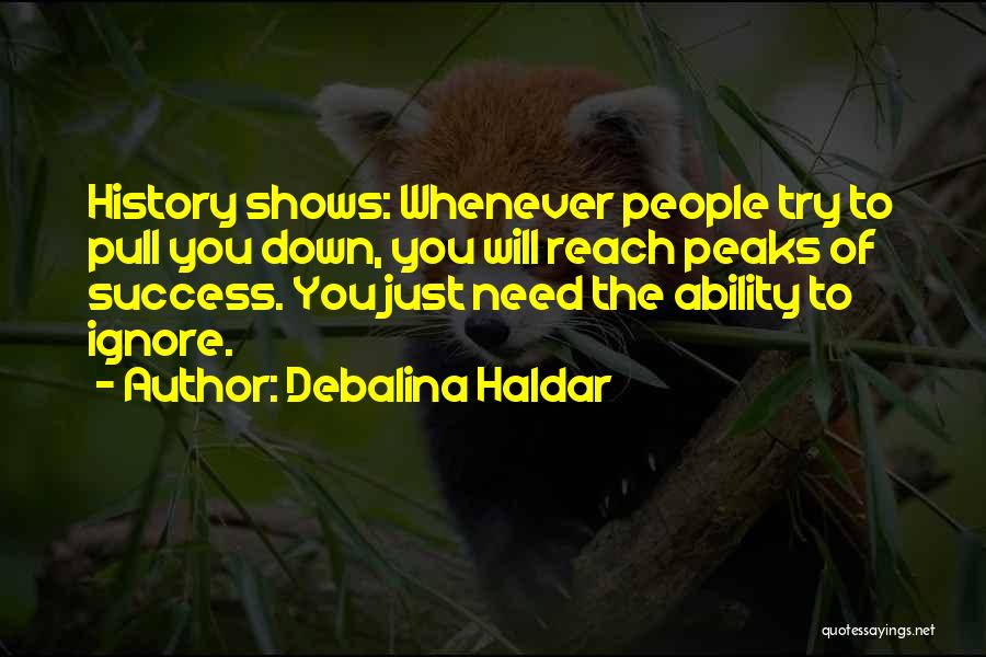 Successful Living Quotes By Debalina Haldar