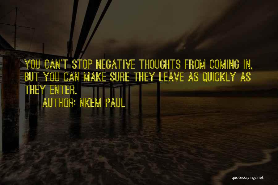 Successful Living Quotes By Nkem Paul