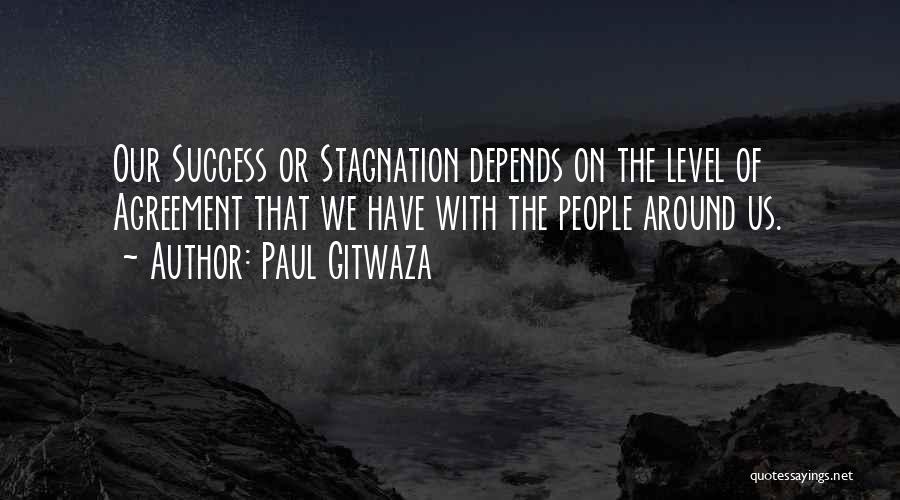 Successful Living Quotes By Paul Gitwaza