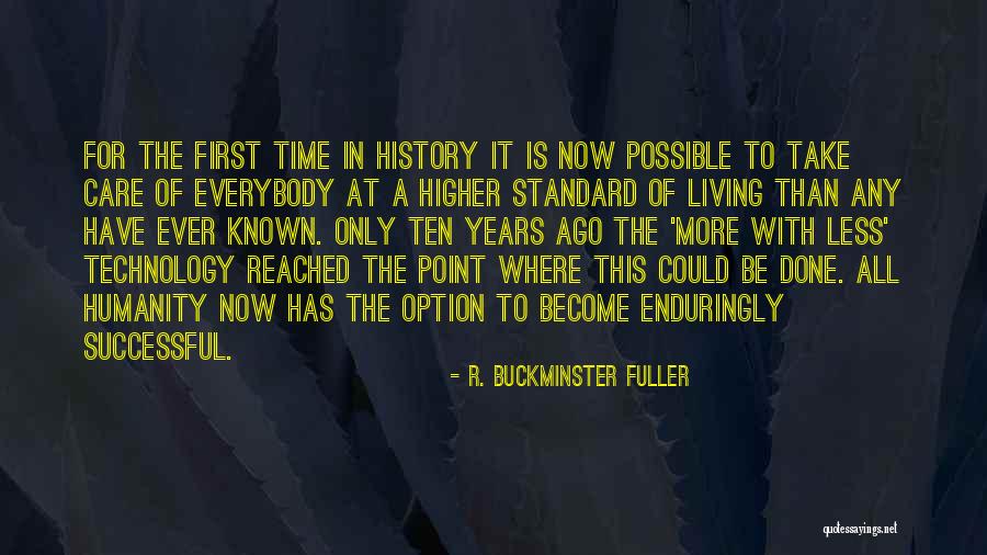 Successful Living Quotes By R. Buckminster Fuller